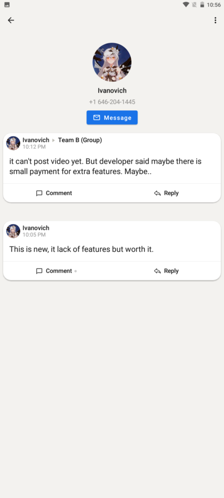 HalloApp-Friends Wall